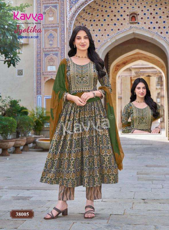 Kavya jyotika vol 38 wholesale kurti set india
