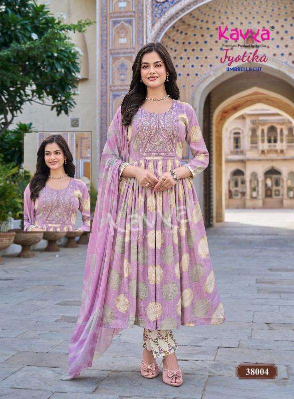 Kavya jyotika vol 38 wholesale kurti set india