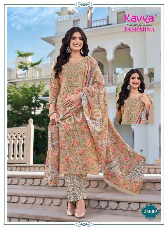 Kavya pashmina vol 23 kurti wholesale janta market