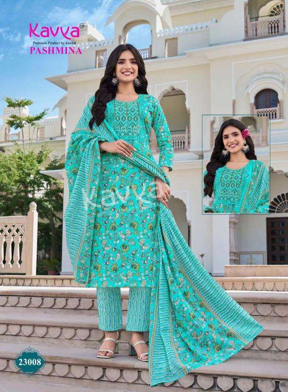 Kavya pashmina vol 23 kurti wholesale janta market