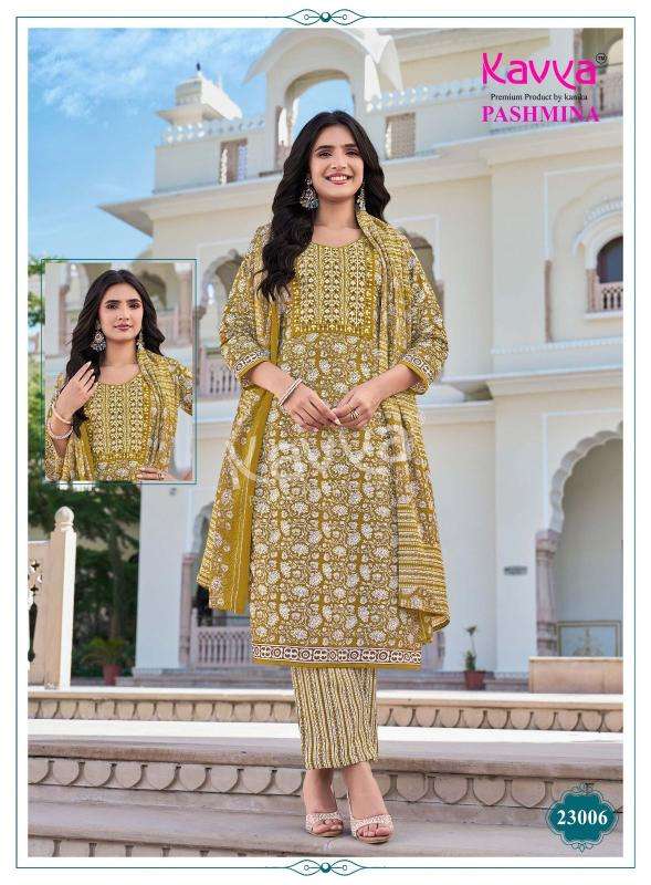 Kavya pashmina vol 23 kurti wholesale janta market