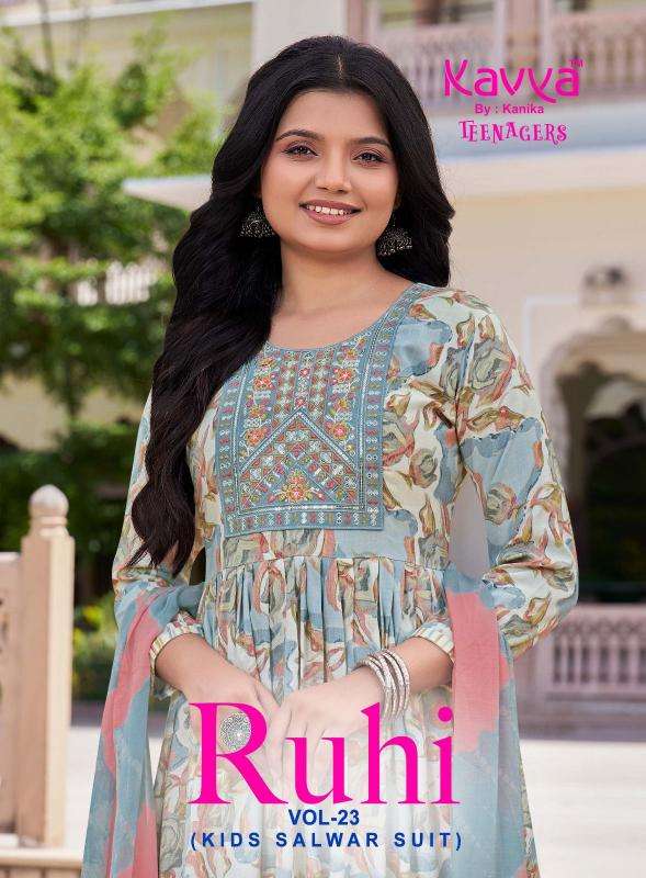 Kavya ruhi vol 23 	 wholesale indian kurti suppliers