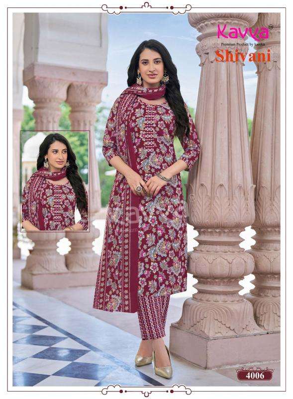Kavya shivani vol 4 readymade kurti wholesale market in surat