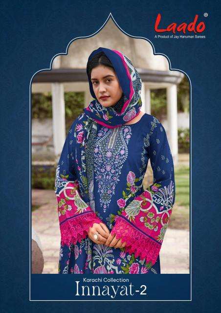 Laado innayat vol-2 cotton dress material wholesale market in surat