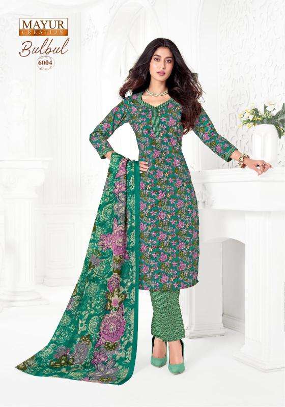 Mayur creation bul bul vol 6 surat dress material retail market online
