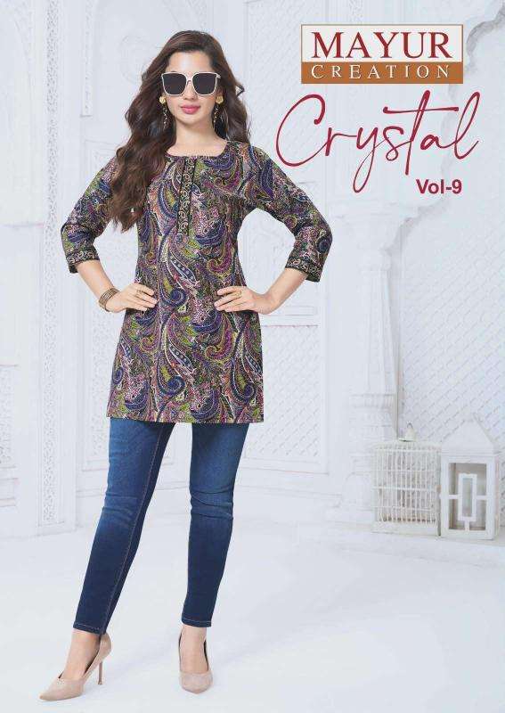 Mayur crystal vol-9 wholesale kurti market in mumbai