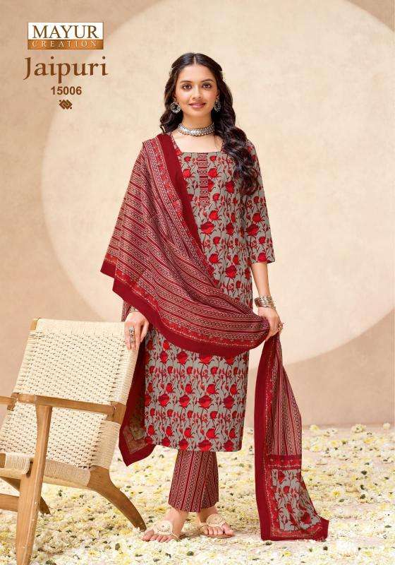 Mayur jaipuri vol 15 dress material wholesale market in surat