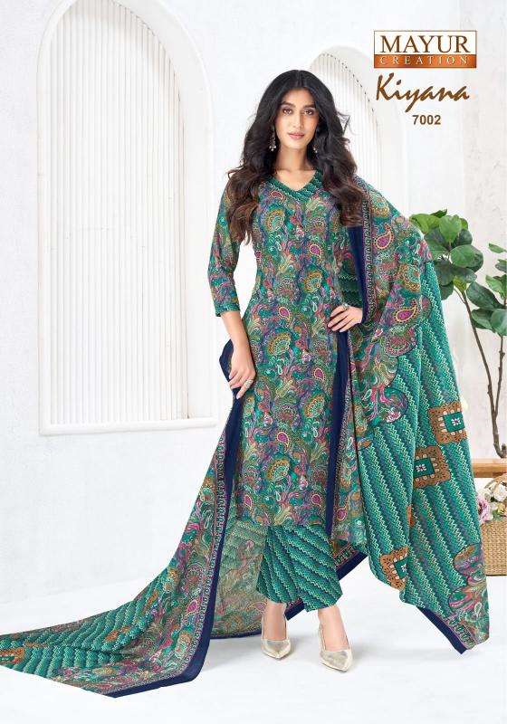 Mayur kiyana vol 7 dress material wholesale market in ahmedabad