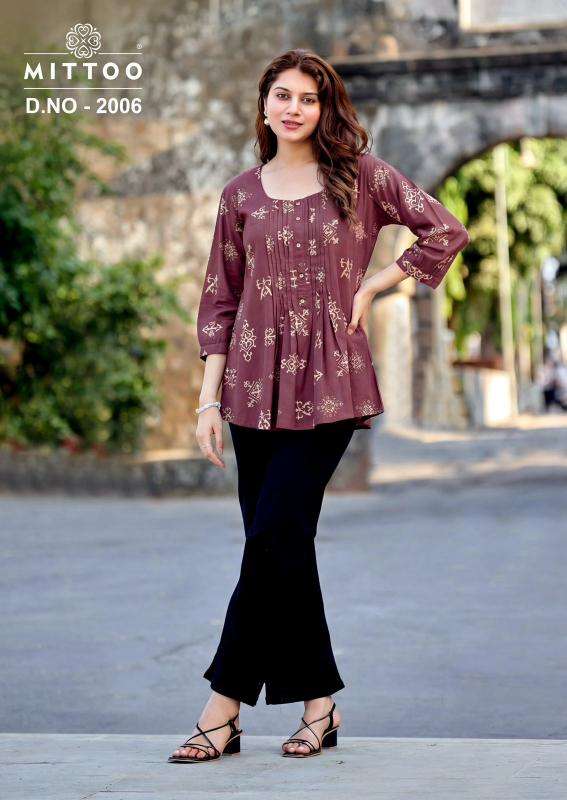 Mittoo kurti manufacturing in surat