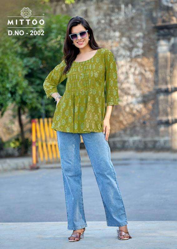 Mittoo kurti manufacturing in surat