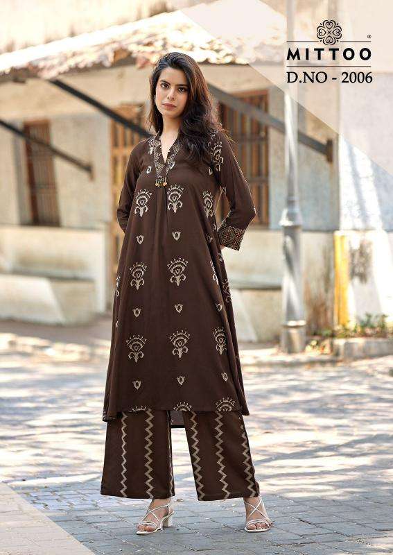Mittoo vitara vol 2 wholesale market of kurtis in surat