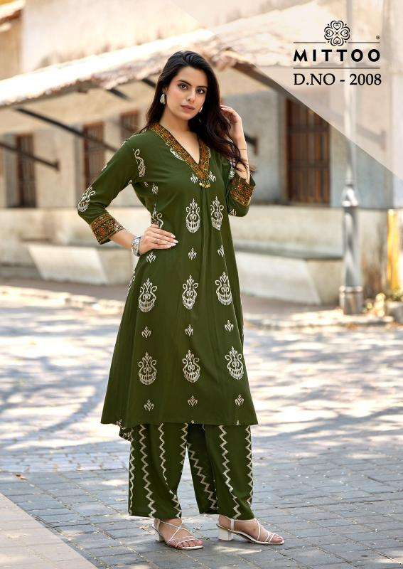 Mittoo vitara vol 2 wholesale market of kurtis in surat
