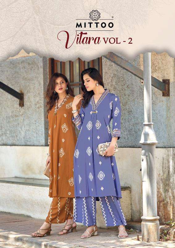 Mittoo vitara vol 2 wholesale market of kurtis in surat