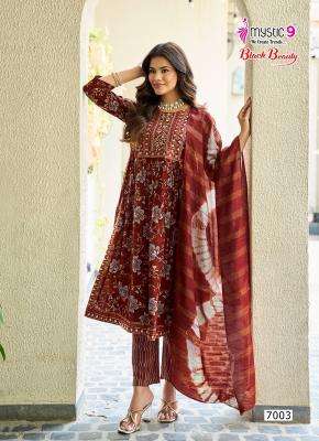 Mystic9 black beauty vol 7 wholesale kurti market in jaipur