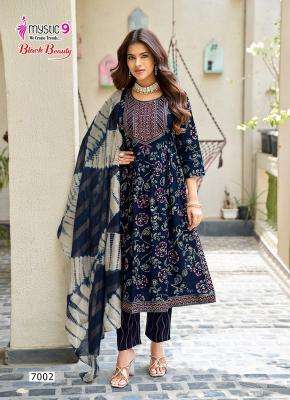 Mystic9 black beauty vol 7 wholesale kurti market in jaipur