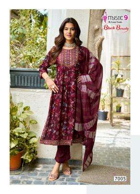 Mystic9 black beauty vol 7 wholesale kurti market in jaipur