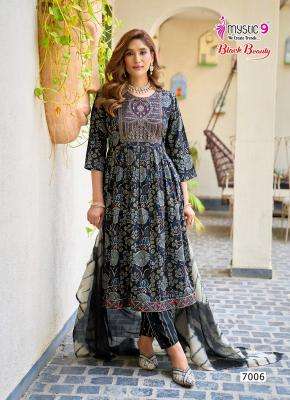 Mystic9 black beauty vol 7 wholesale kurti market in jaipur