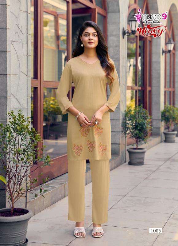 Mystic9 honey vol 1 coord set wholesale indian kurti suppliers