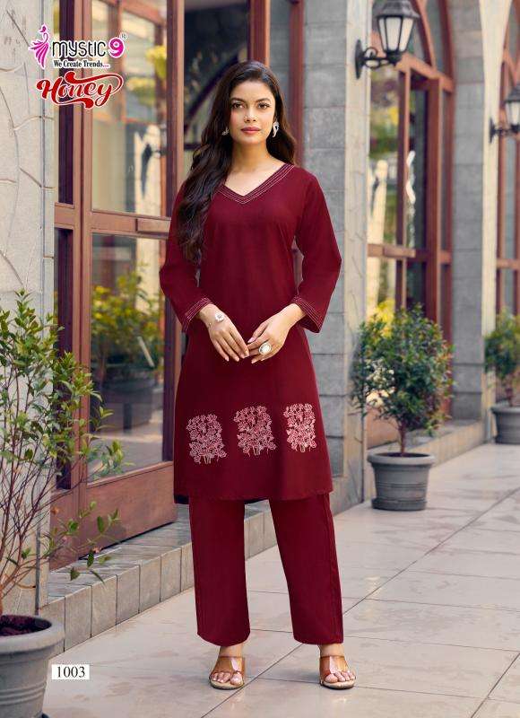 Mystic9 honey vol 1 coord set wholesale indian kurti suppliers