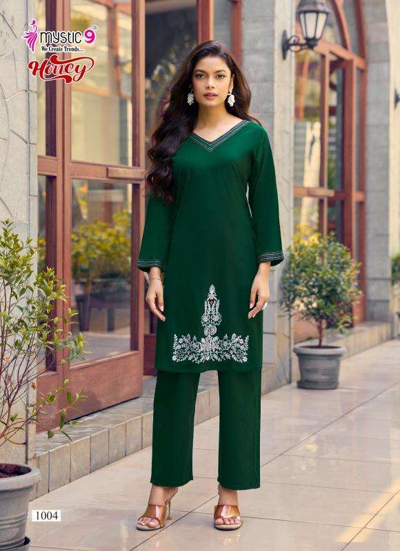 Mystic9 honey vol 1 coord set wholesale indian kurti suppliers