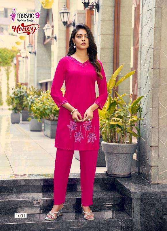 Mystic9 honey vol 1 coord set wholesale indian kurti suppliers