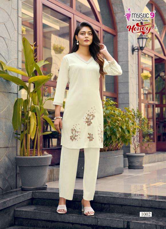 Mystic9 honey vol 1 coord set wholesale indian kurti suppliers