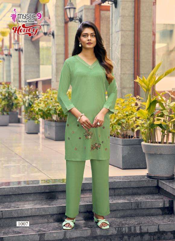 Mystic9 honey vol 1 coord set wholesale indian kurti suppliers
