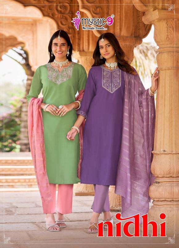 Mystic9 nidhi vol 1 wholesale kurtis online india