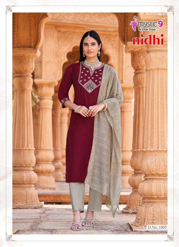 Mystic9 nidhi vol 1 wholesale kurtis online india