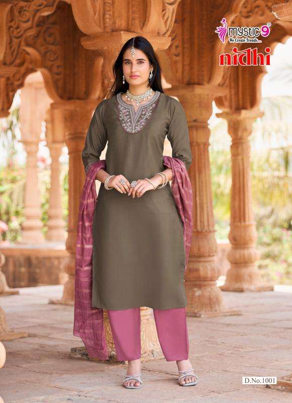 Mystic9 nidhi vol 1 wholesale kurtis online india