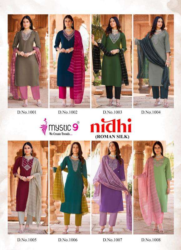 Mystic9 nidhi vol 1 wholesale kurtis online india