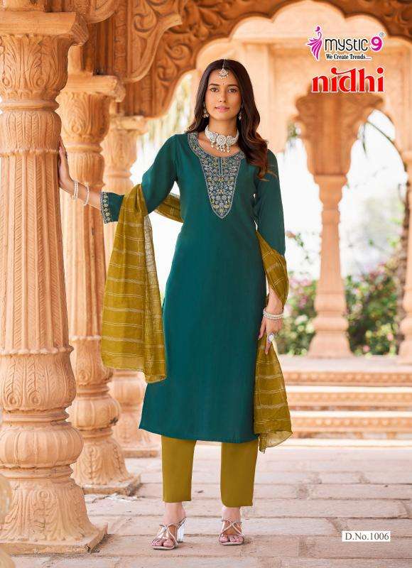Mystic9 nidhi vol 1 wholesale kurtis online india