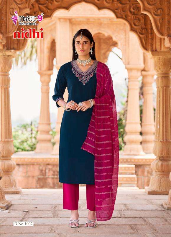 Mystic9 nidhi vol 1 wholesale kurtis online india