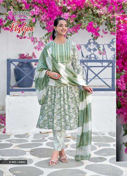 Mystic9 pushpa vol 14 wholesale kurti market in ahemdabad