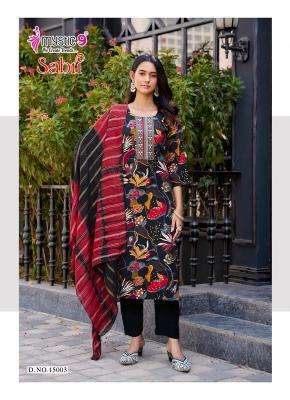 Mystic9 sabri vol 15 wholesale kurti set india