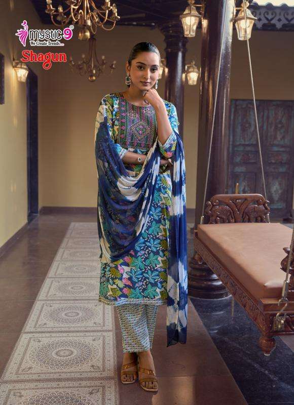Mystic9 shagun vol 29 wholesale kurti market in ahmedabad
