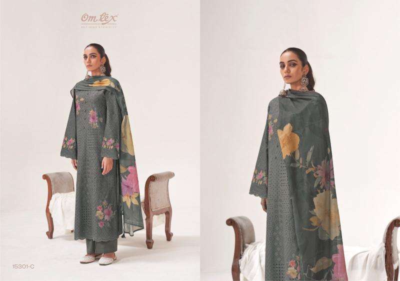 Omtex phulwari wholesale dress material in kolkata