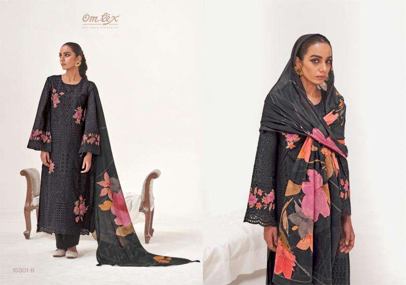 Omtex phulwari wholesale dress material in kolkata