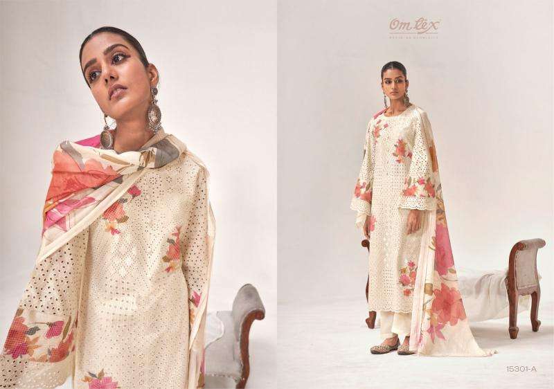 Omtex phulwari wholesale dress material in kolkata