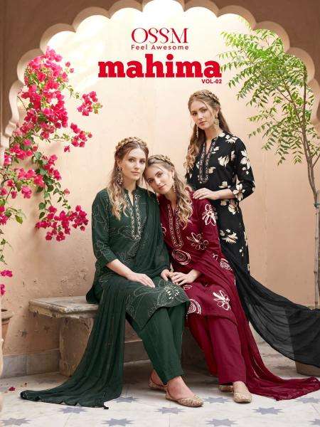 Ossm mahima vol 2 surat kurti market wholesale