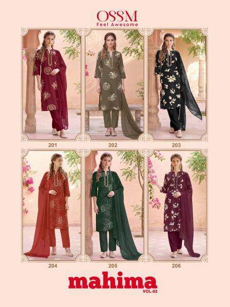 Ossm mahima vol 2 surat kurti market wholesale
