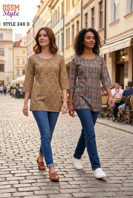 Ossm style 249 A best wholesale kurti market in burrabazar kolkata