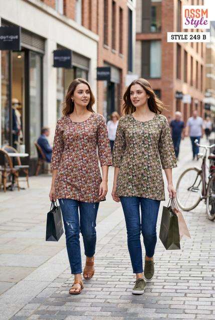 Ossm style 249 A best wholesale kurti market in burrabazar kolkata