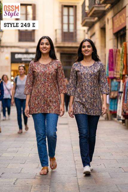 Ossm style 249 A best wholesale kurti market in burrabazar kolkata