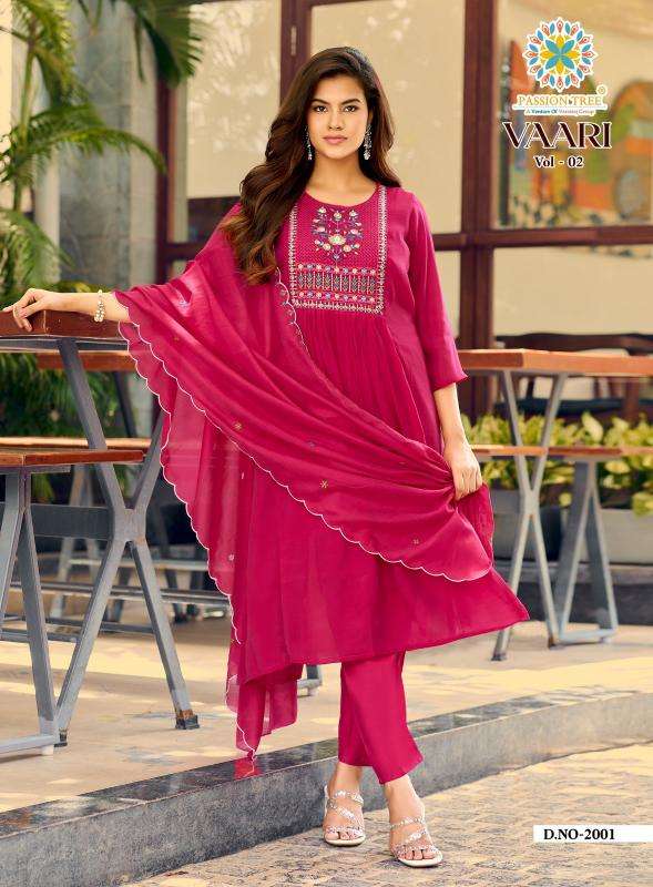 Passion tree vaari vol-2 wholesale dress material market in surat with price