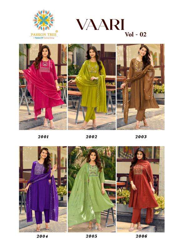 Passion tree vaari vol-2 wholesale dress material market in surat with price