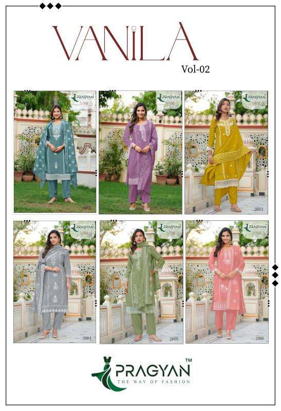 Pragyan vanila 2 wholesale kurti in surat market