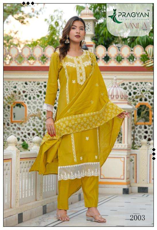 Pragyan vanila 2 wholesale kurti in surat market