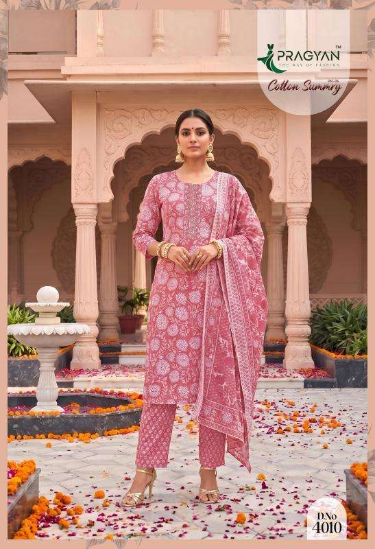 PragyanTM cotton summry vol 4 wholesale kurti manufacturers in hyderabad