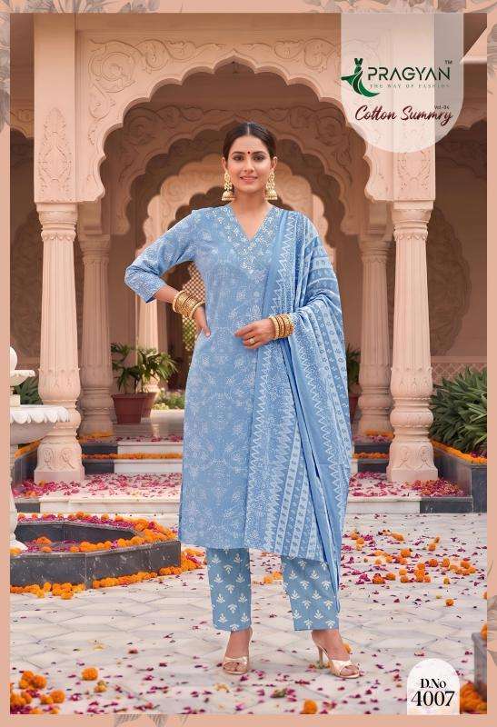 PragyanTM cotton summry vol 4 wholesale kurti manufacturers in hyderabad